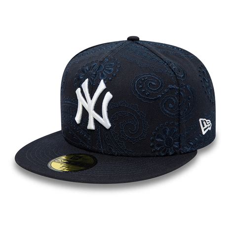 New Era 59Fifty New York Yankees Swirl Fitted Hat Dark Navy - Billion ...