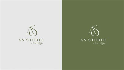 logo for interior design studio on Behance