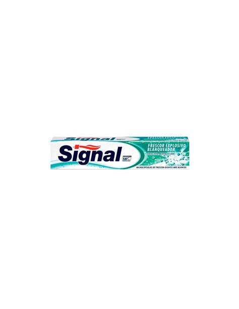 Signal Frescor Explosivo Pasta Dental Blanqueador 75ml