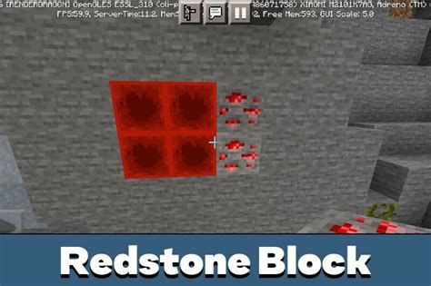 Minecraft Redstone Block Texture