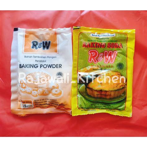 Jual Baking Powder Soda Kue RAJAWALI R W Sachet Shopee Indonesia