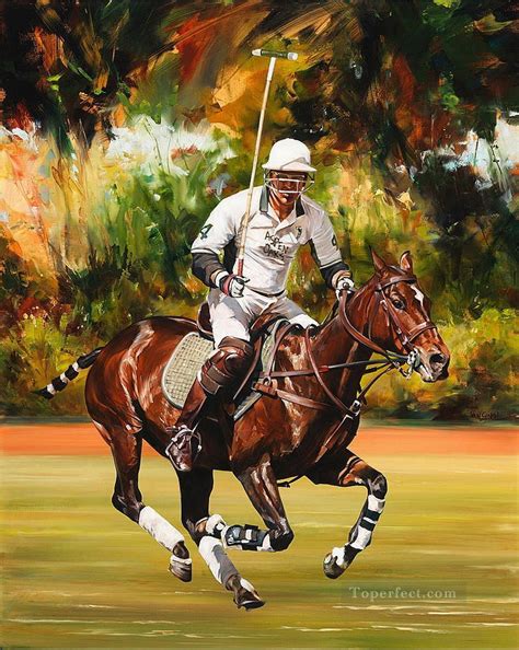 Polo Painting at PaintingValley.com | Explore collection of Polo Painting