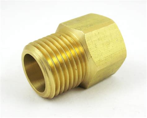 3 4 NPT Female To 1 2 NPT Male Brass Pipe Adaptor Adapter Straight