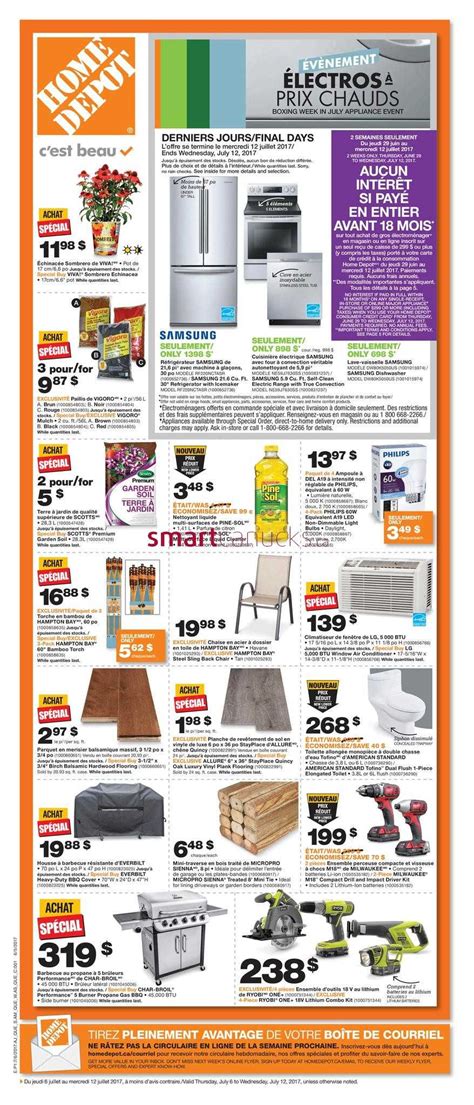 Home Depot Canada Flyers