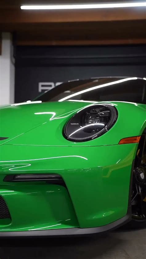 Porsche 992 Gt3 Touring Asmr 🟢 2022 Porsche 911 Gt3 Touring Python Green Exterior Manual