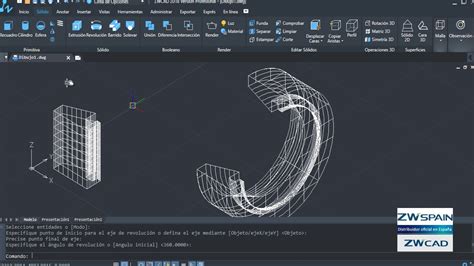 Creación de objetos en 3D mediante extrusión revolución y barrido con