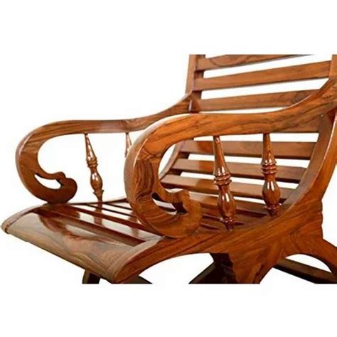 Teak Wood Rocking Chair Without Cushion At Rs In Saharanpur Id