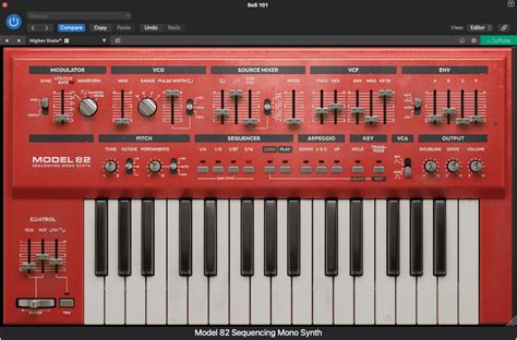 Softube Model Sequencing Mono Synth By Sound On Sound