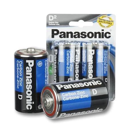 24 X Panasonic D Batteries Super Heavy Duty Carbon Zinc Battery 15v Exp 2022