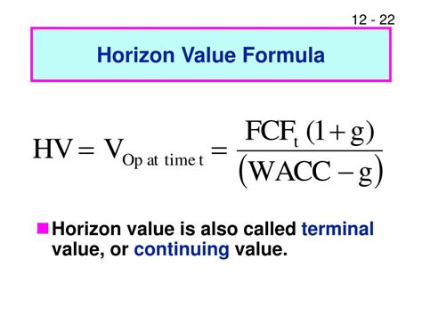 Ppt Chapter 12 Corporate Valuation And Value Based Management Powerpoint Presentation Id 4287735