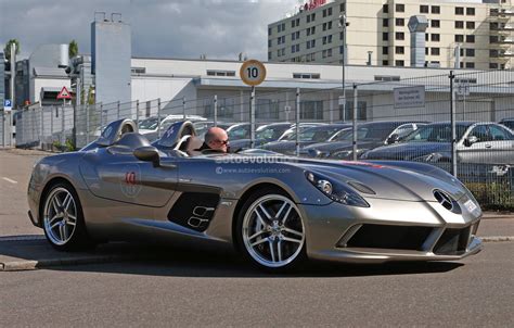 Four Mercedes Benz Slr Stirling Moss Models Caught Strolling Through