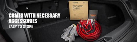 Thikpo G420 Jumper Cables Heavy Duty Booster Cables With Ul Listed