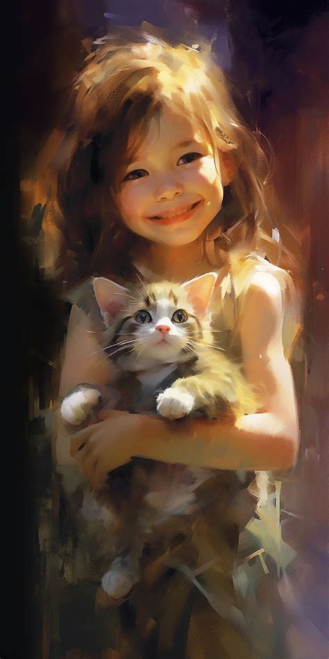 Pin By HB Studio On ART Art Painting Cat Art Fine Art Portraiture