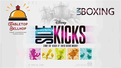 Unboxing Disney Sidekicks A Cooperative Board Game Featuring Popular