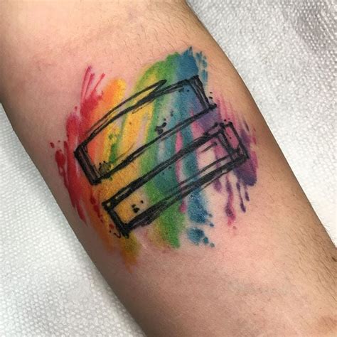Simple Gay Pride Tattoo Geserposts