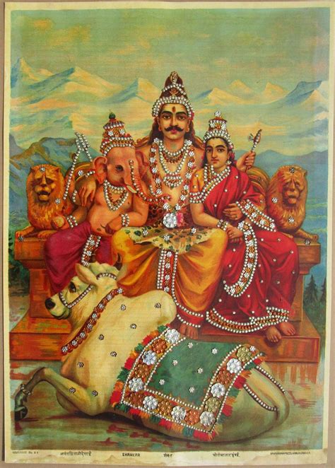 raja ravi varma oleographs ravi varma lithographsvintage hindu god