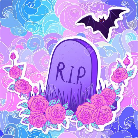 Pastel Goth Halloween Wallpapers Wallpaper Cave