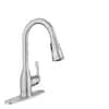 MOEN Kaden Single Handle Pull Down Sprayer Kitchen Faucet With Reflex