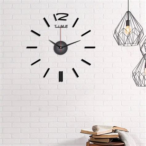 Venta Reloj Pared Adhesivo Plata En Stock