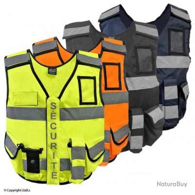 Gilet MULTIPOCKET haute visibilité SÉCURITÉ PRIVÉE Ready 24 JAUNE