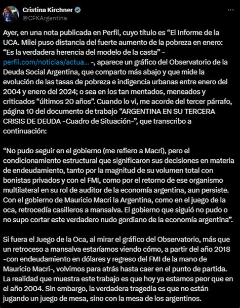 Deje Gobernar La Reacci N De Bullrich A Las Cr Ticas De Cristina