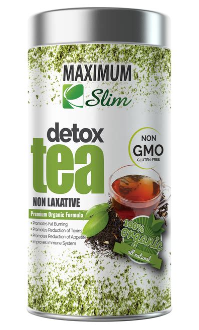 Maximum Slim ORGANIC DETOX Tea - MaximumSlim Health Products