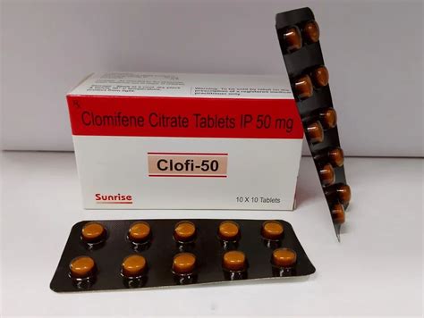 Clomiphene Citrate Tablet Clofi Packaging Size X At Rs