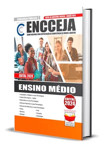 Apostila Encceja Certificação Ensino Médio Ed Decisão Parcelamento