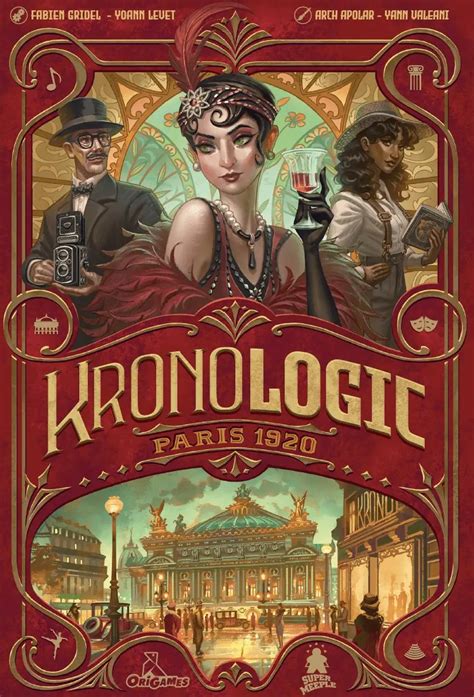 Kronologic Paris 1920 Jeu de société règles avis extensions