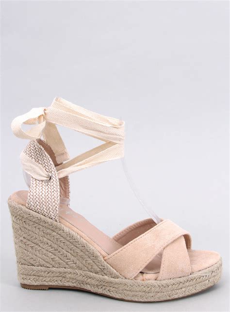 Espadryle Na Koturnie Ronny Beige Sklep Kupbuty