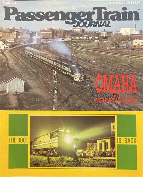 Passenger Train Journal 141 September 1989 Passenger Train Jo