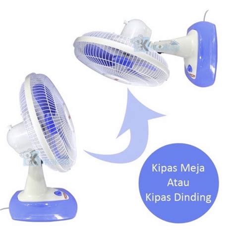 Jual NIKO KIPAS ANGIN MEJA 2 IN 1 NKDW 12N DESK FAN 12 INCH KIPAS