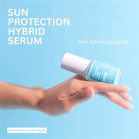 Jual Sun Protection Hybrid Serum Pelindung Kulit Wajah Dari Sinar