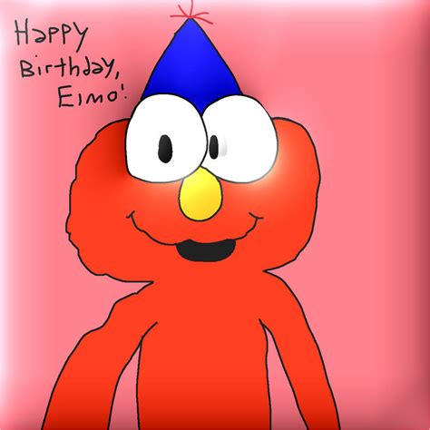 Happy Birthday to Elmo! by JoeyHensonStudios on DeviantArt