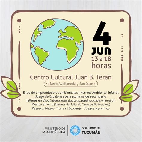 Invitan A Una Jornada Por El Medio Ambiente Habrá Actividades Para