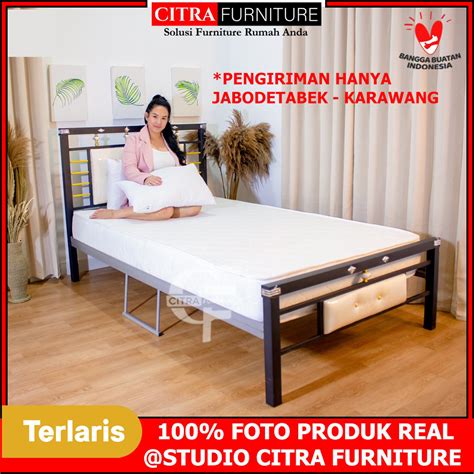 Jual Ranjang Besi Minimalis Dipan Divan Besi Rangka Tempat Tidur