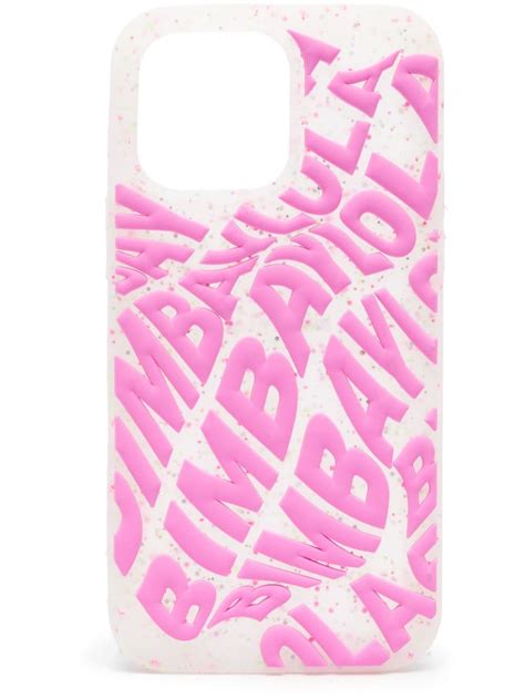 Bimba Y Lola Funda Para Iphone 14 Pro Max Con Logo En Relieve Blanco