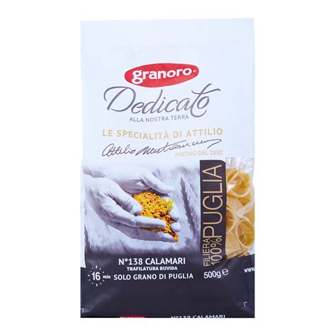 Granoro Dedicato Calamari Makarna 500 G Macroonline