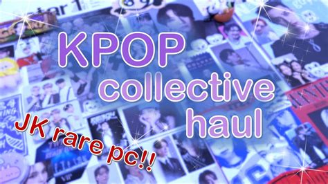 3 Months Of Kpop Mail Jk Pc Chatty Haul YouTube