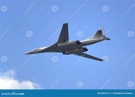 Airplane Tu 160 Blackjack Strategic Bomber Demonstration Performance