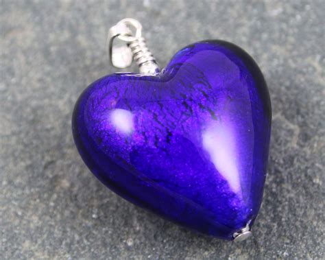 Bella Murano Glass Heart Pendant