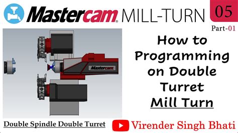 Mastercam Mill Turn Programming How To Create Mill Turn Programming