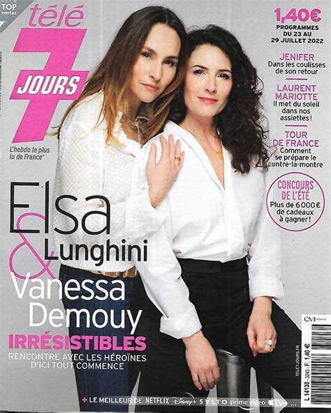 Tele Jours Juin Ici Tout Commence Elsa Lunghini Vanessa The Best Porn