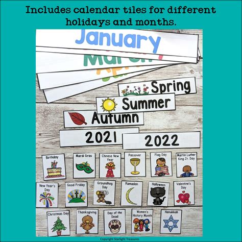 Printable Calendar for Your Classroom, Homeschool, Classes - Calendar ...