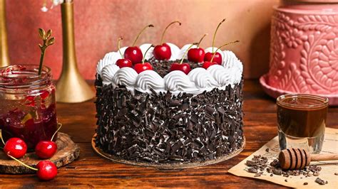 Eggless Black Forest Cake Truffle Nation