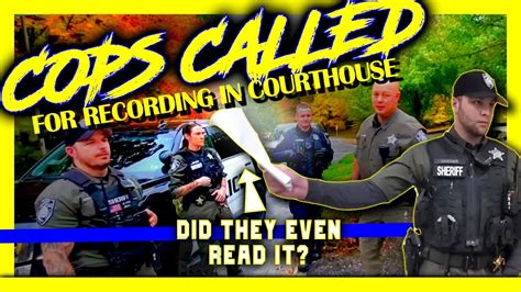 Case Dismissed Cops Called Right To Film In Courthouse 1acommunity