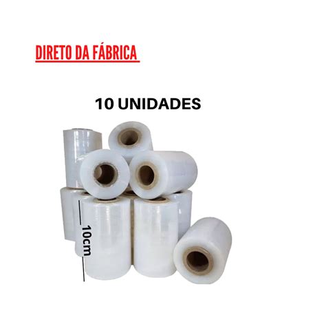 Kit Rolos Filme Stretch Mm X Mic Shopee Brasil