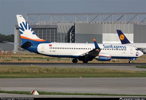 Tc Snp Sunexpress Boeing Hc Wl Photo By Ronald Vermeulen Id