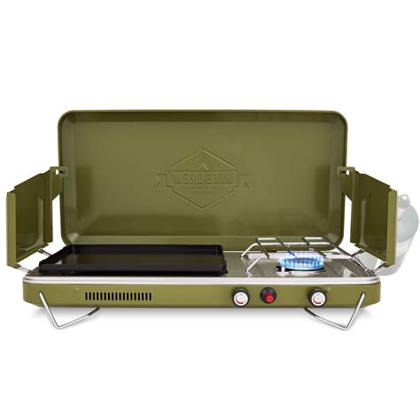 Hike Crew In Gas Camping Stove Portable Propane Grill Stove