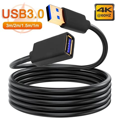 Usb Verl Ngerung Kabel F R Smart Tv Ps Xbox M M Verl Ngerung